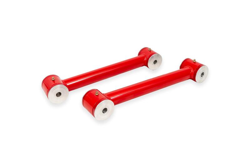 Ford Bronco Upper Control Arms - Front - BMR Suspension - Non-Adjustable - Red - `21-`27
